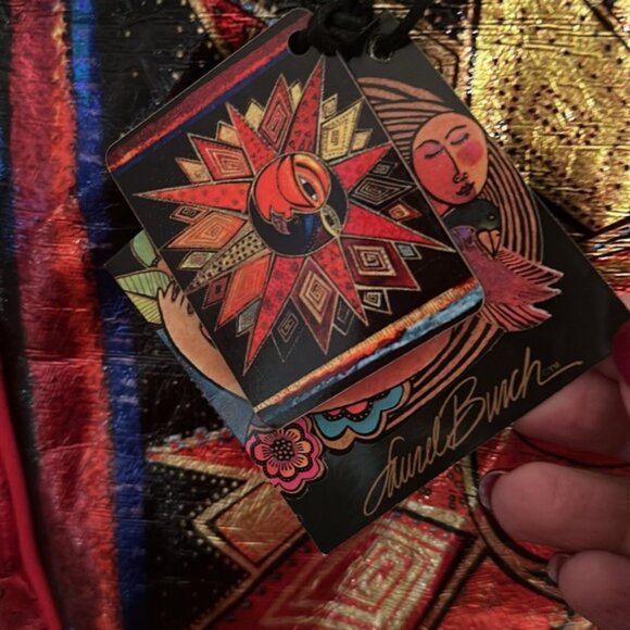 Colorful Metallic Sun and Moon Tote Bag - Picture 7 of 8